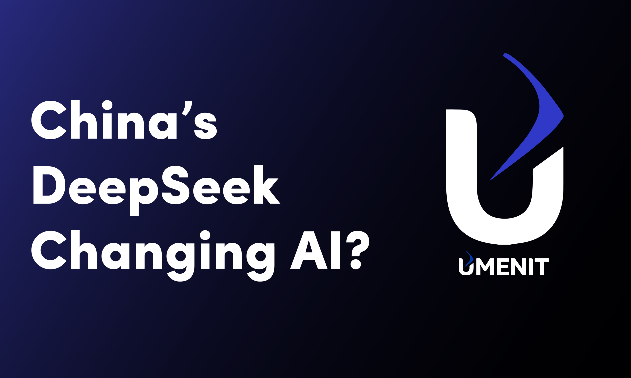 China's DeepSeek AI